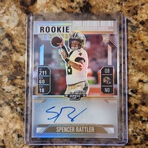 Panini Prizm Football Card with Gold and Black Accents